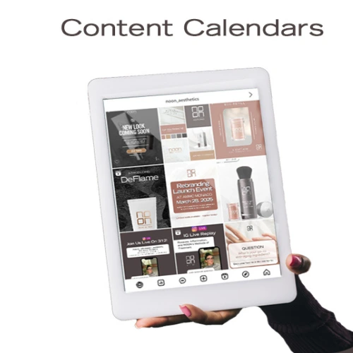 content calendars