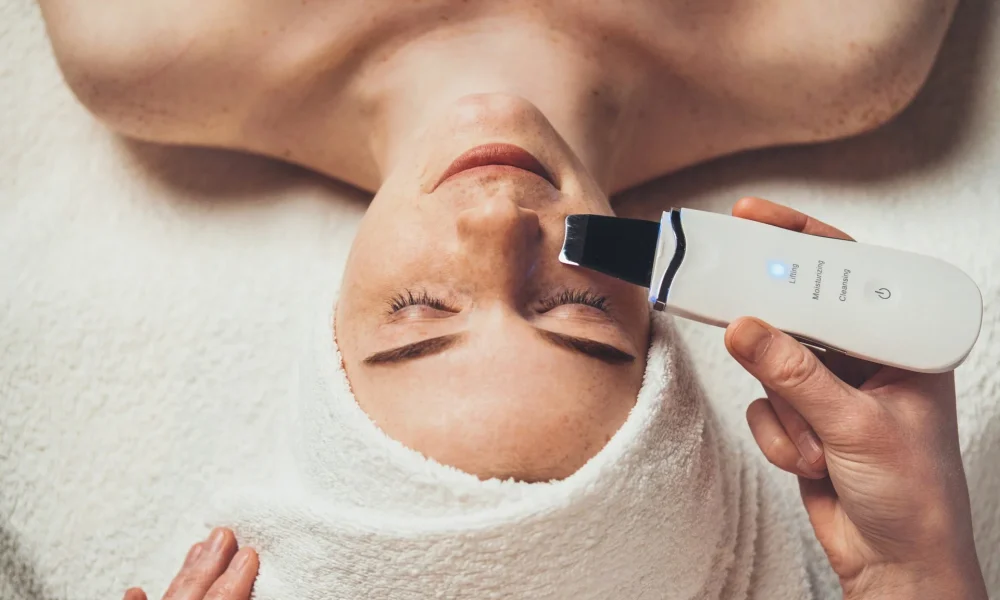 ultrasonic-facial cleansing treatment Malta